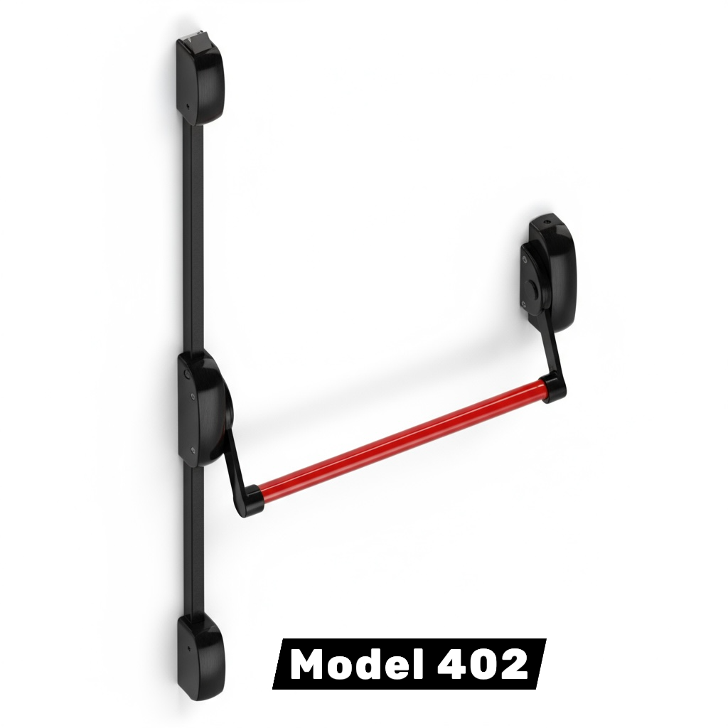 Serrure anti-panique avec barre - Modèle 402+BARRE1100+450T