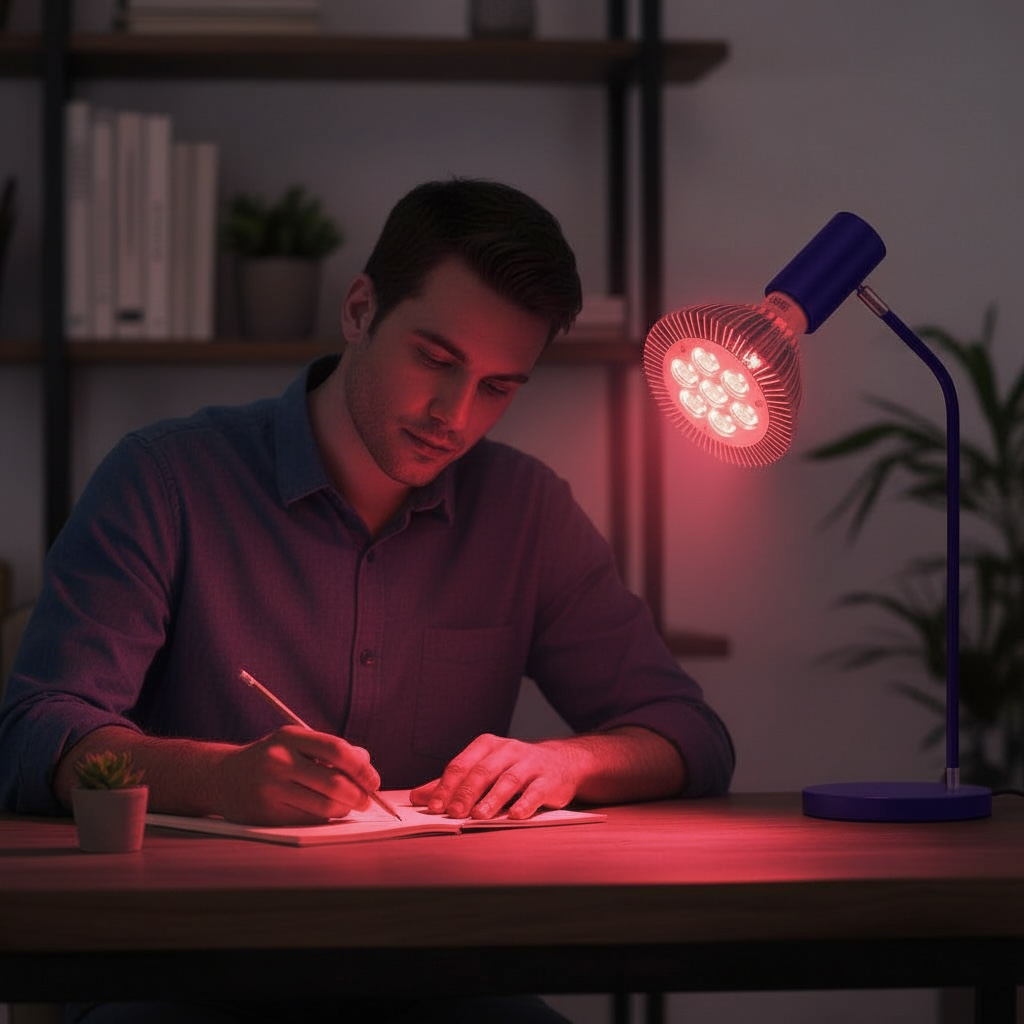 Ampoule LED PAR30 Rouge 21W 520nm E27