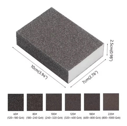Éponge abrasif de ponçage (lot 6pcs) - SQES
