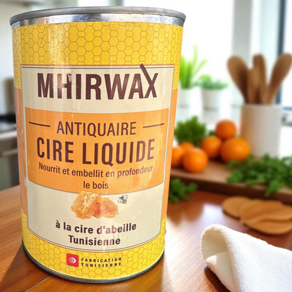 Cire antiquaire liquide pour Bois 900ml