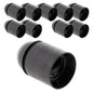 Douille Lisse E27 Noire - Support Ampoule Standard