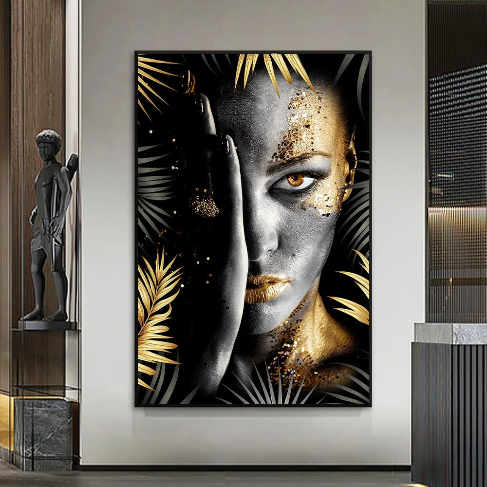 Toile à Peindre Vierge Noire 50×70 cm – Acrylique & Huile