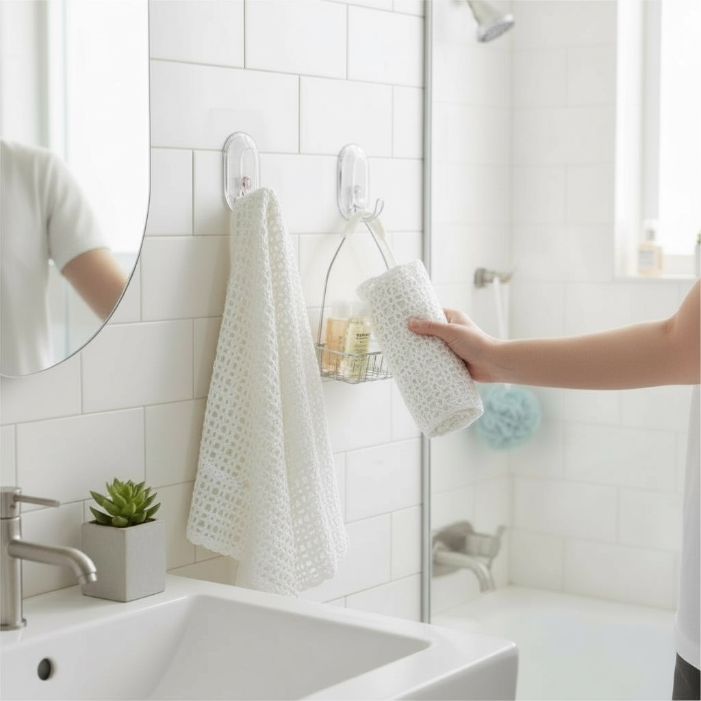 Crochet Mural BOSS TAPE Transparent 33mmx44mm (2pcs) – Sans Perçage