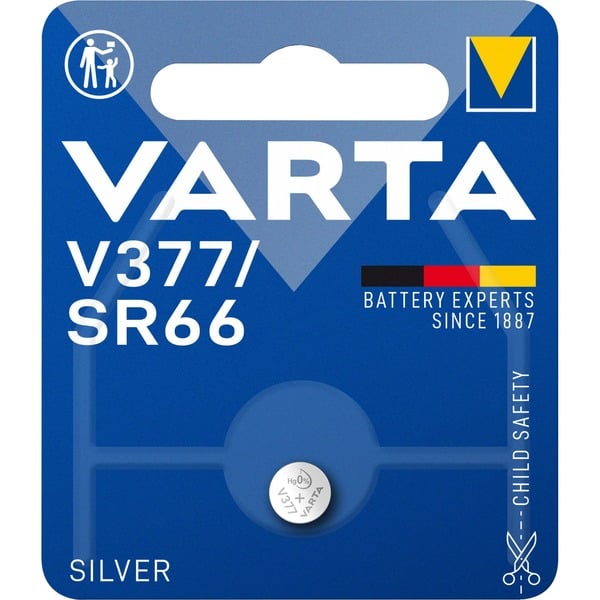 VARTA Pile Montre V377 1.55V Oxyde d'Argent