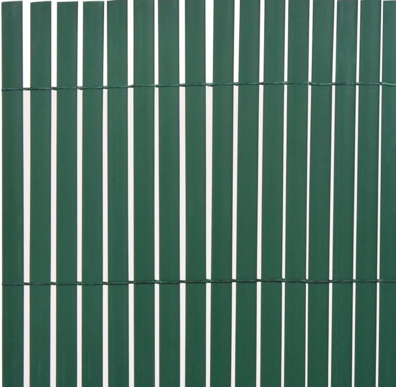 Canisse PVC 1.50mx1.85m Vert Double Face