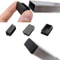 Embout Rectangulaire pour bouchon de meuble - 20 pcs 40mmx20mm NOIR - SQES