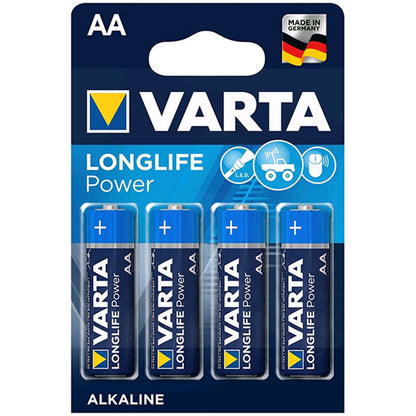 VARTA Pile Longlife Power AA LR6 PACK 4 High Energie