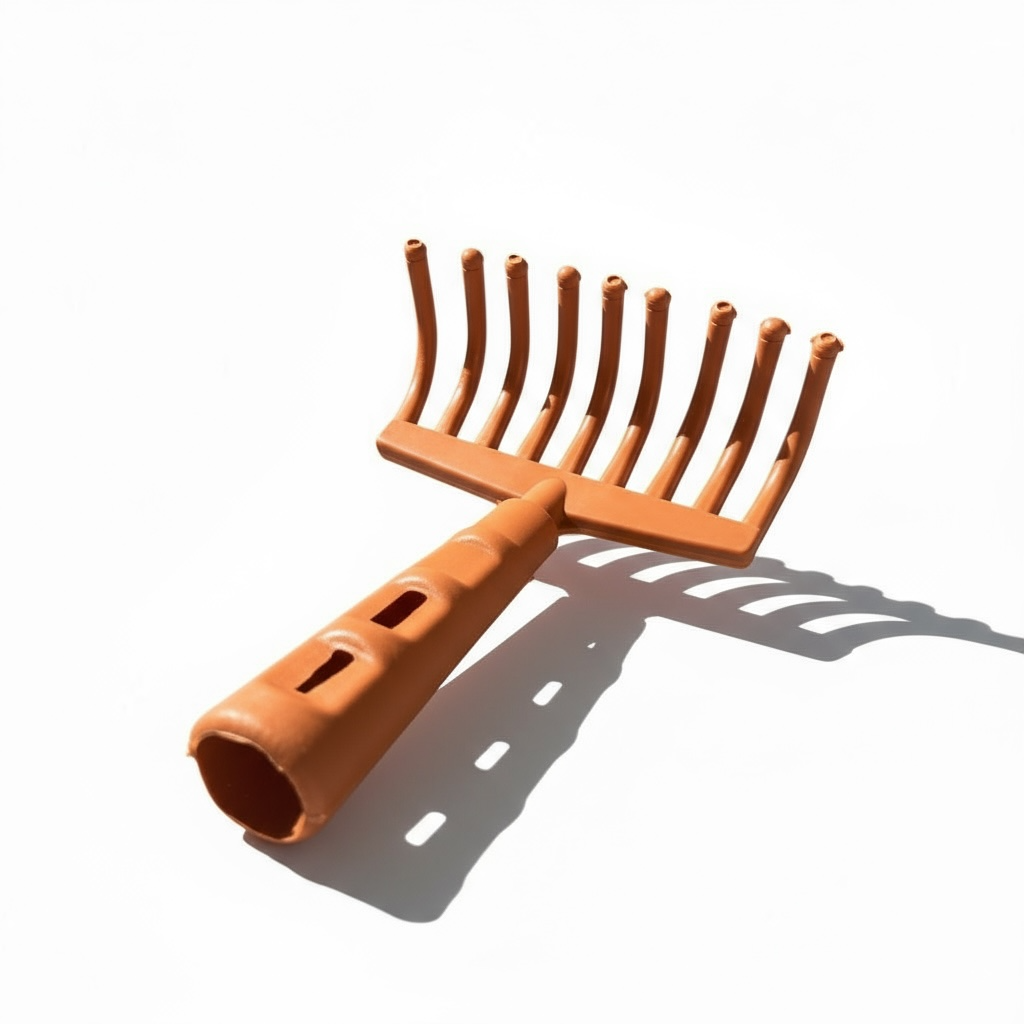 Râteau - Récolteuse d'olives à main en plastique avec trou