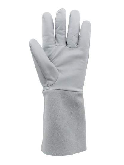 Gants de soudage a l'argon en cuir véritable de chèvre - SQES