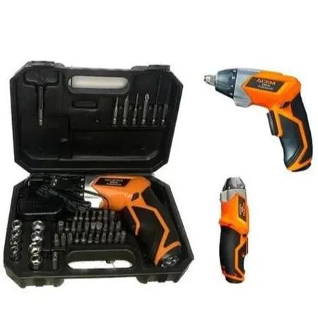 ACEM Visseuse Sans Fil Rotatif 90 Degré Batterie Lithium 3.6 V + 44 Outils - SQES