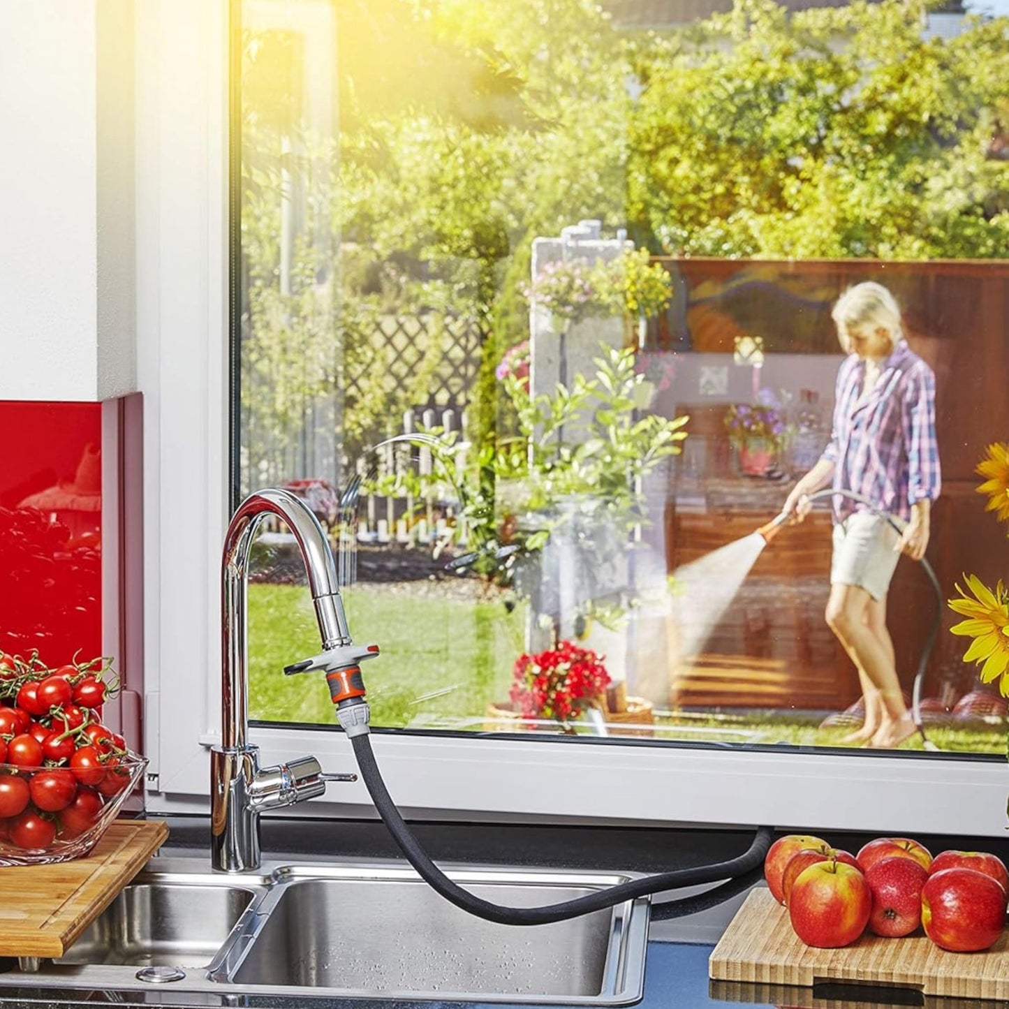 Adaptateur pour Robinet d'Intérieur GARDENA