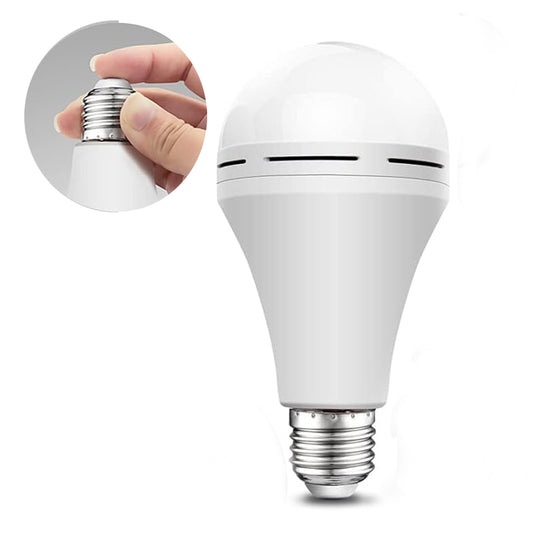 Ampoule LED de Secours Rechargeable E27 9W – Portable à Haute Luminosité