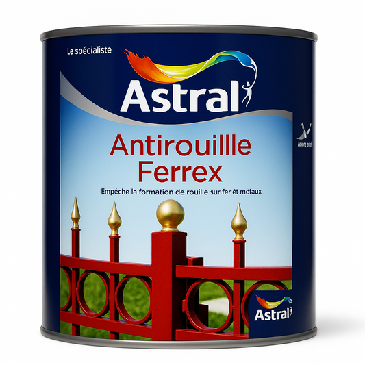 Antirouille Astral Ferrex Brun Rouge 1KG - Protection Anti-Corrosion Professionnelle
Antirouille Astral  TUNISIE
Antirouille TUNISIE Astral  

