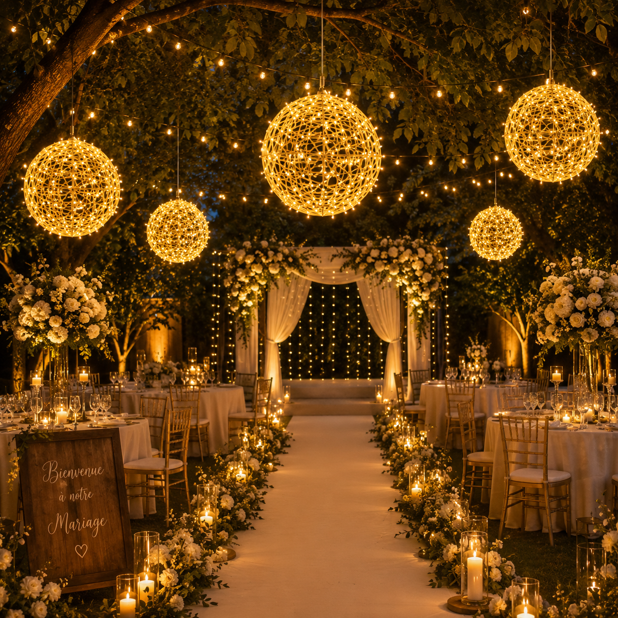 Boule Lumineuse Décorative LED