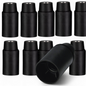 Douille Lisse E14 Noire - Support Ampoule Petit Culot