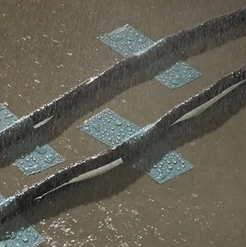 Ruban Adhésif Toilé Duct Tape Gris 10m x 5cm - Lot 6pcs