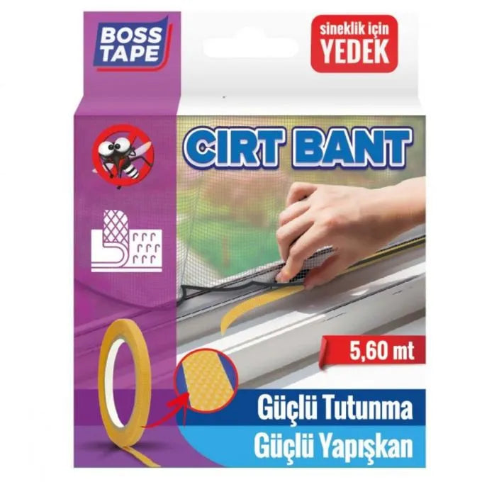 BOSSTAPE TUNISIE Scratch Autocollant 5,6MT, Bande velcro Pour moustiquaire - SQES