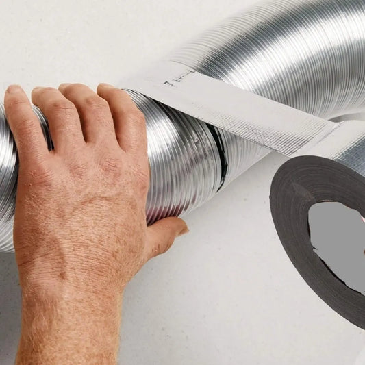 BOSSTAPE Ruban de Réparation étanche, Gaffeur multiusage, Toile américain ARGENT - SQES