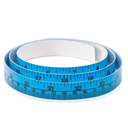 BOSS TAPE Ruban Mètre de tailleur autoadhésif 10mmx1m bleu - SQES