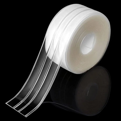 BOSS TAPE Ruban de Calfeutrage Cuisine et Salle de Bain (TRANSPARENT) - SQES