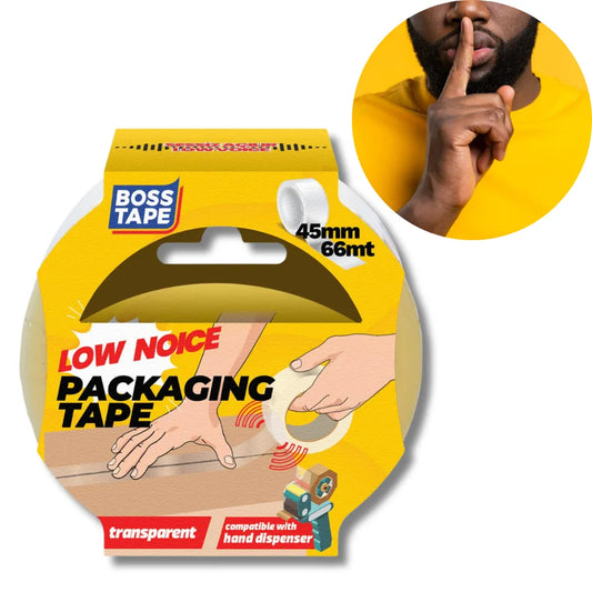 Ruban Adhésif pour Emballage de Cartons – Silencieux 45mmx66m - SQES