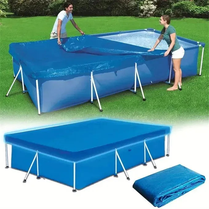 Bache de protection 5Mx4M Multiusages, bleu Imperméable avec Œillets, Pour Voitures, Bateaux, Meubles de Jardin, ,Bois, Piscines, Camping - SQES