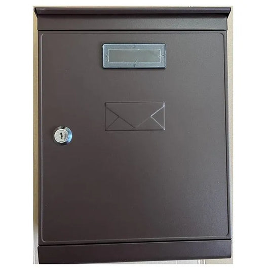 Boîte aux lettre en inox- Boite postal - EV V6 - Gris Anthracite - 300*200*60 cm - SQES