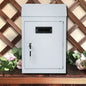 Boîte aux lettres - Boite postal métallique - Blanc - SQES