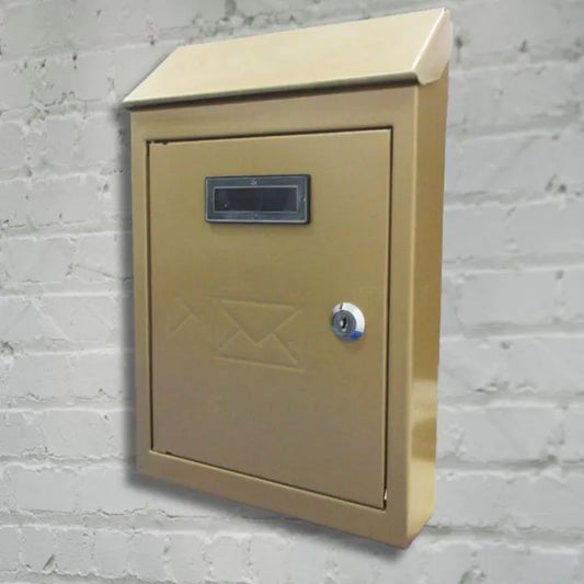 Boîte aux lettres - Boite postal métallique - Bronze - SQES