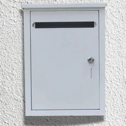 Boîte aux lettres - Boite postal métallique - GRIS - SQES