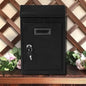 Boîte aux lettres - Boite postal métallique - Noir - SQES