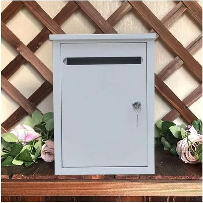 Boîte aux lettres - Boite postal métallique - GRIS - SQES