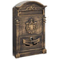 Boîte aux Lettres en Aluminium - Antique - Boite postal - Rustique - Inoxydable - SQES