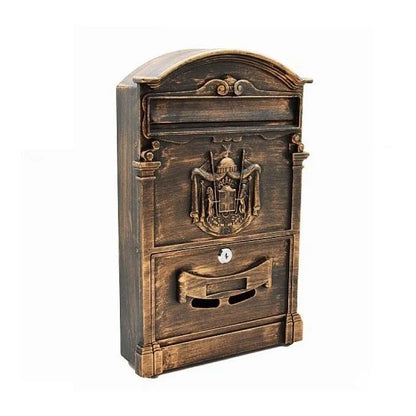 Boîte aux Lettres en Aluminium - Antique - Boite postal - Rustique - Inoxydable - SQES