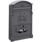 Boîte aux Lettres en Aluminium - Gris - Boite postal - Rustique - Inoxydable - SQES