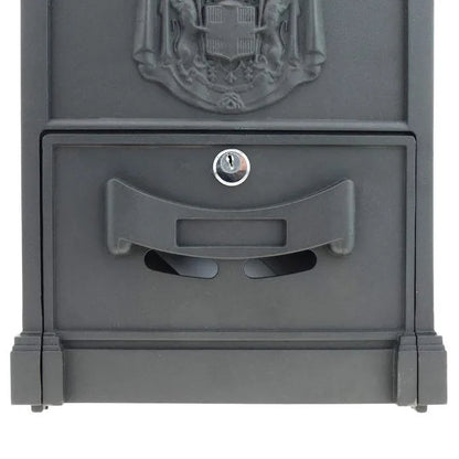 Boîte aux Lettres en Aluminium - Gris - Boite postal - Rustique - Inoxydable - SQES