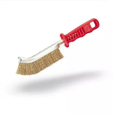 Brosse Métallique Manuelle , Manche Plastique Inox - SQES