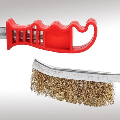 Brosse Métallique Manuelle , Manche Plastique Inox - SQES