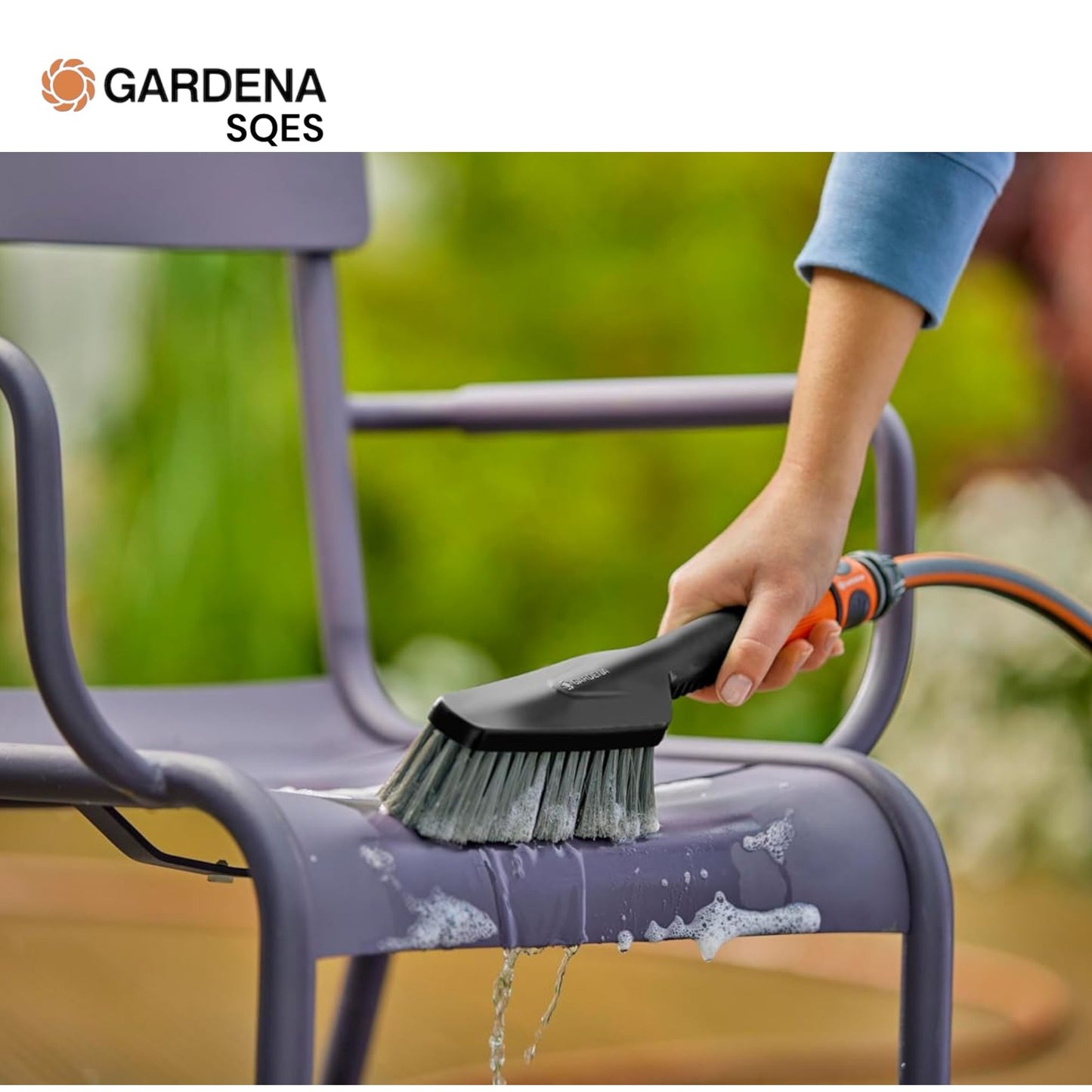 Brosse lavage main S souple CleanSystem GARDENA