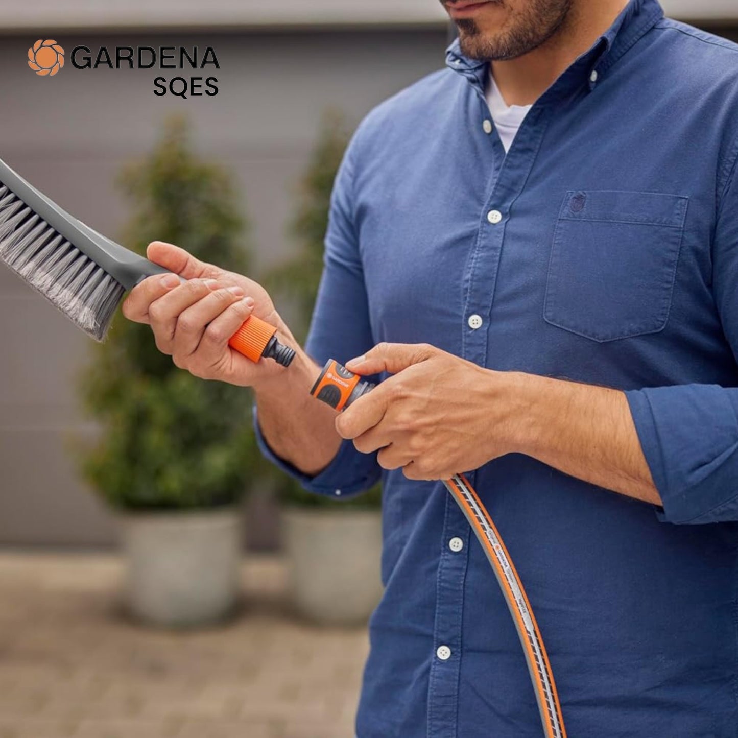 Brosse lavage main S souple CleanSystem GARDENA