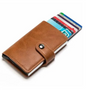 Porte Carte credit - Porte carte visite - Marron - SQES