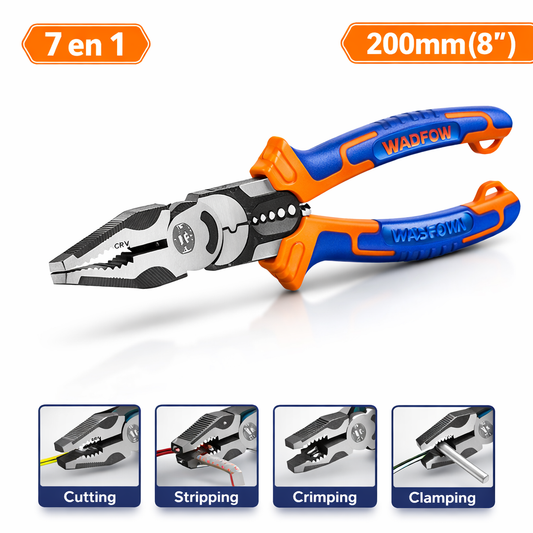 Pince multifonctions 7-en-1 – 8" / 200 mm – Gain d’énergie 30 %