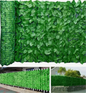 Clôture jardin, Brise vue végétal, Haie artificielle, vert 1mx3m - SQES