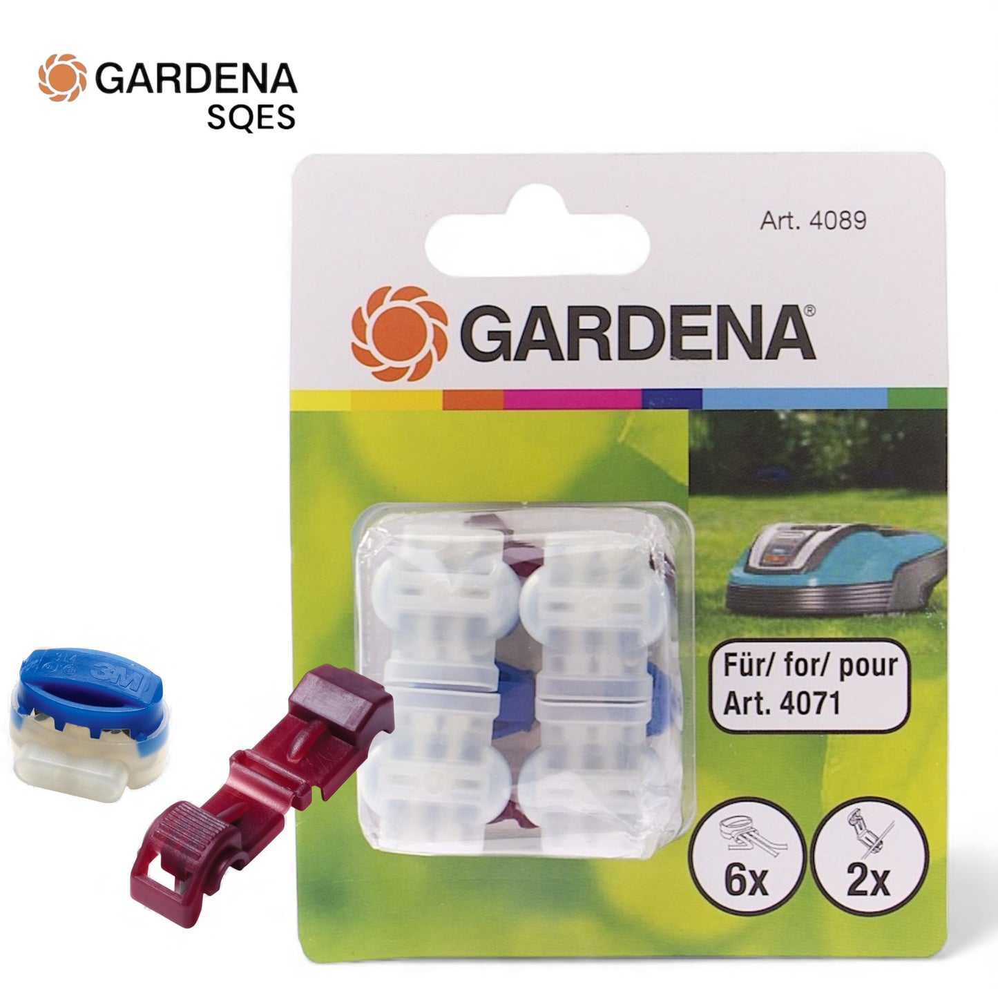 GARDENA CONNECTEURS / RACCORDS DE CÂBLE (4089-20)