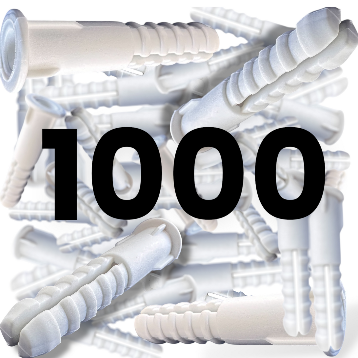 Cheville Plastique en PEHD – Résistance Maximale pour Fixations Solides 8mm