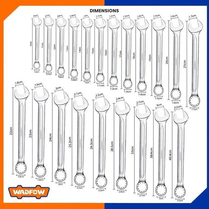 Clé Mixte WADFOW – De 6 mm à 32 mm - SQES