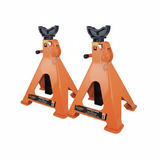 Paire de Chandelles ACEM® 6T - Sécurité Garage Professionnel - 410-600mm