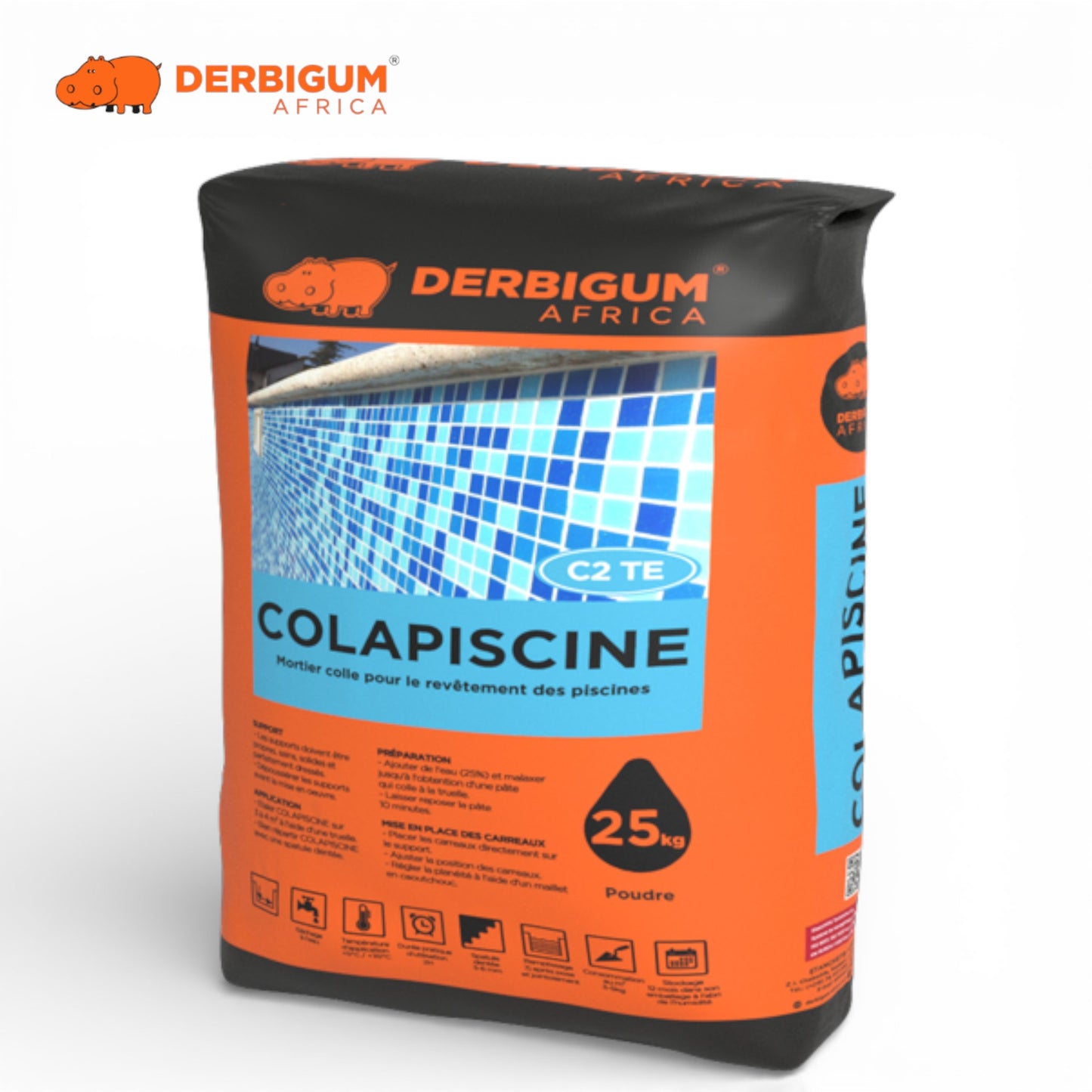 Colle SP Piscine Sac 25kg DERBIGUM