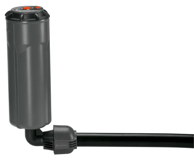 Coude GARDENA Pipeline 25mm x 3/4" mâle, pour arroseurs T380 et OS140, système aspersion enterré. Livraison rapide Tunisie — SQES.
