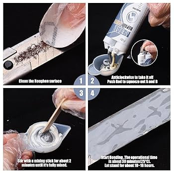 Bison Colle epoxy metal 24ml